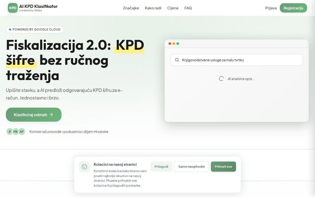 KPD Klasifikacija